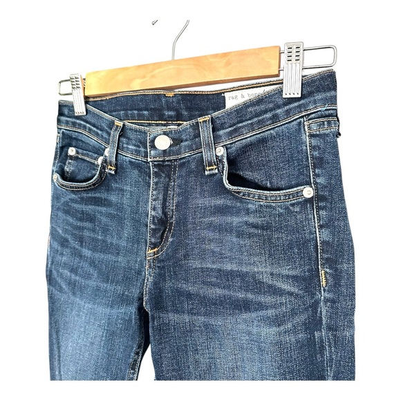 RAG & BONE | Stiletto Bootcut Jean in Wonderland Dark Wash Size 26 - Picture 4 of 12